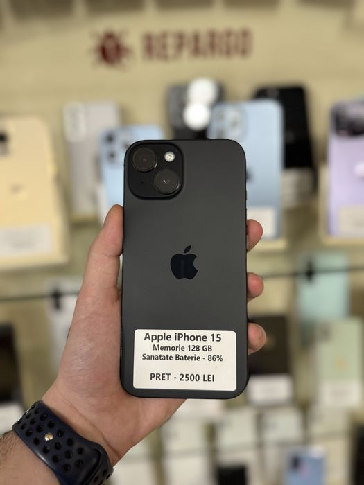 iPhone 15 - 128gb - black
