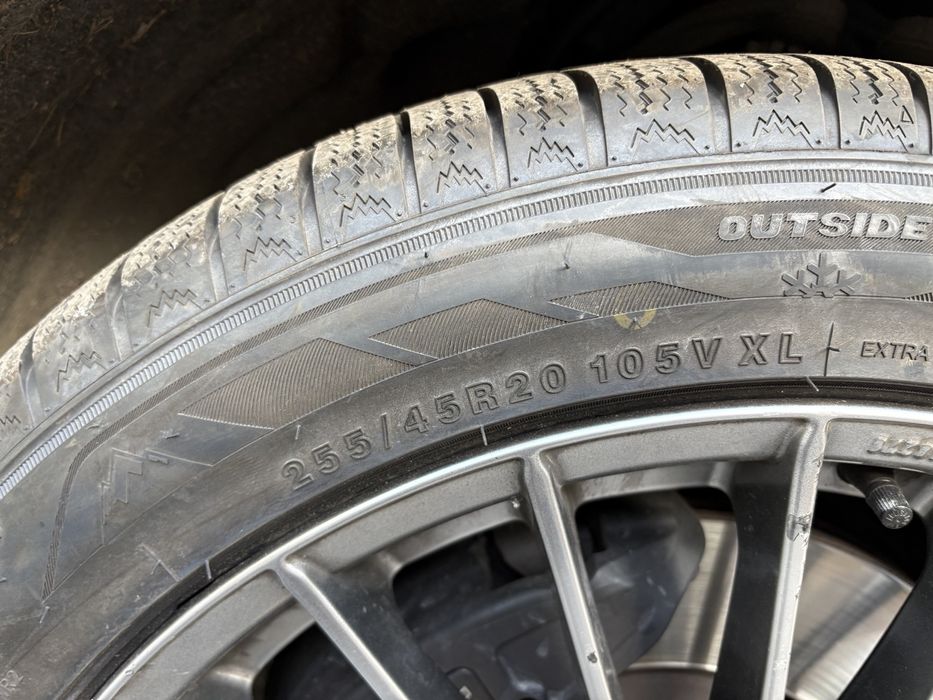 Джанти със зимни гуми 20