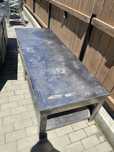 Masa profesionala inox 190x70x50