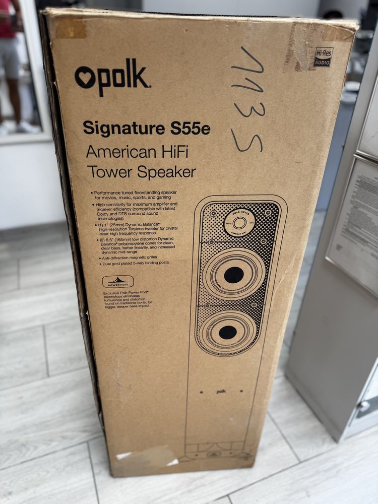 Boxă Hi-Fi, Polk Audio, Signature S55e, Nou