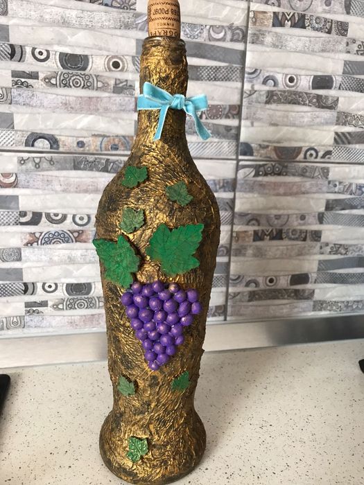 Sticle decorative handmade