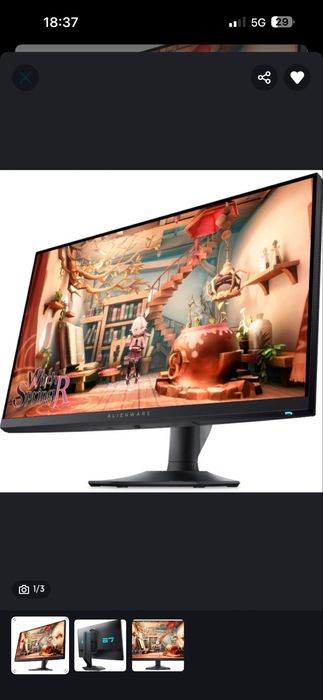 Monitor Gaming LED IPS Dell Alienware 27 AW2724DM