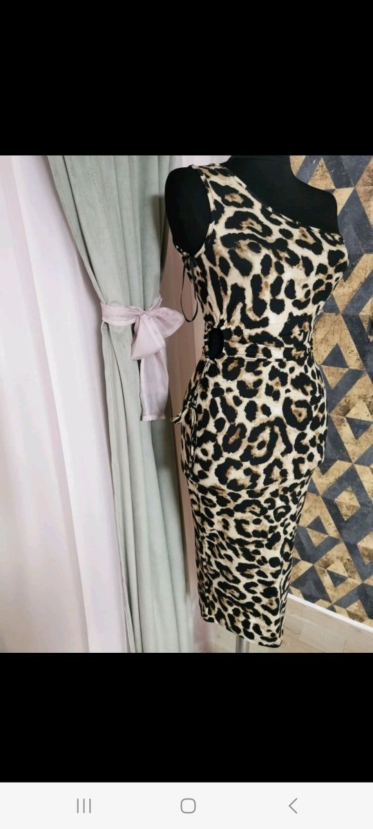 Rochie dama animal print