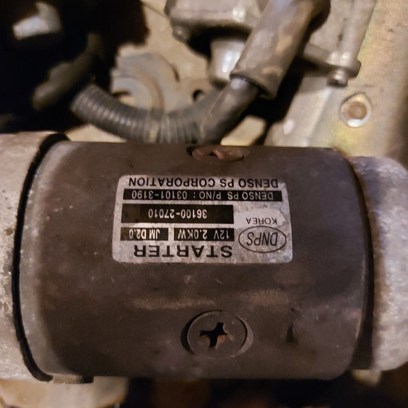 Electromotor Hyundai Tucson 2009,Kia Sportage 2.0 diesel D4EA