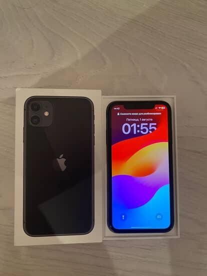 Iphone 11 black 81% akb