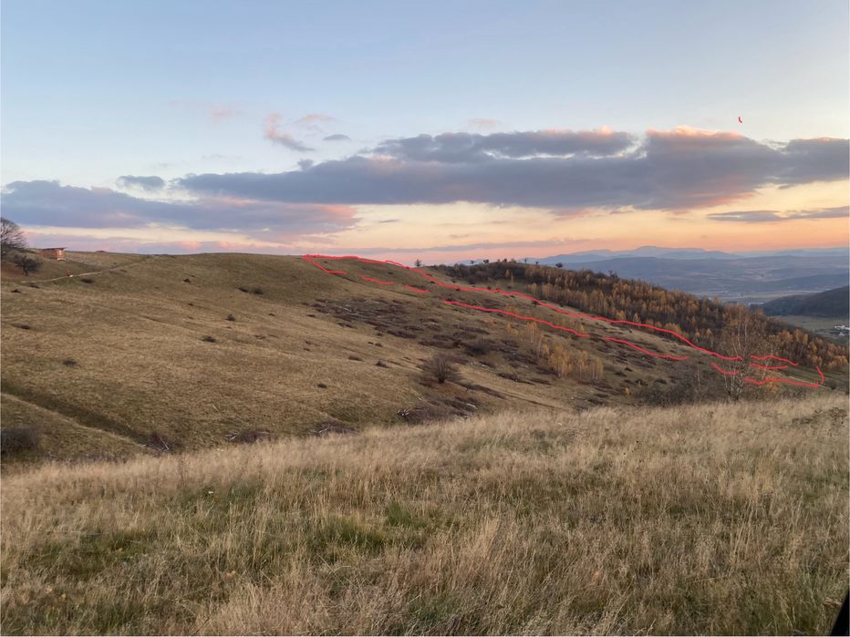 Teren cu panoramă extravilan Sălicea Cluj 8600 mp
