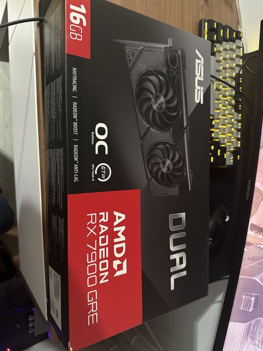 Placa video rx 7900 gre 16 gb in garantie.