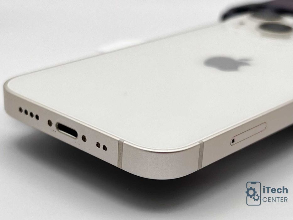 iPhone 13 mini, 256GB, White, 100% батерия, КАТО НОВ, 1г. ГАРАНЦИЯ!