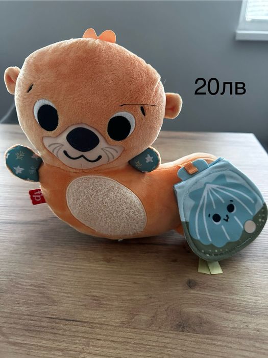 Бебешки играчки Fisher Price, Chipolino бял шум, лот меки книжки