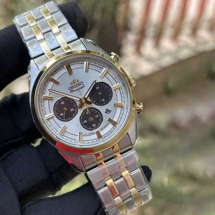 Ceas Orient Contemporary Chronograph Solar nou la cutie