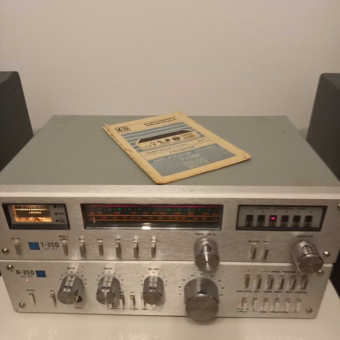 Boxe Meloman+Electronica IEI A350-T350+Pioneer A550r nu Akai Technics
