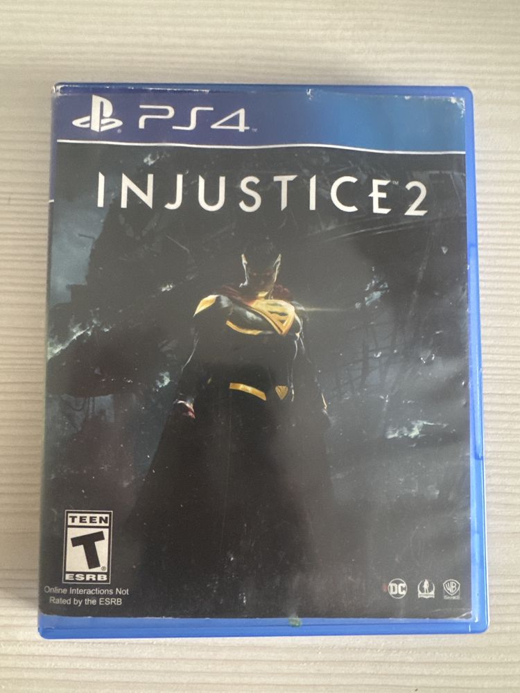Диск PS4 injustice 2