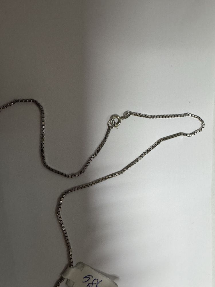 Vand lant de aur alb 14k 585