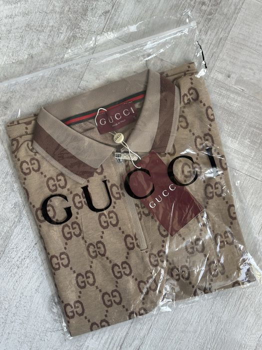 Tricou Polo Gu..cci M XL slim fit