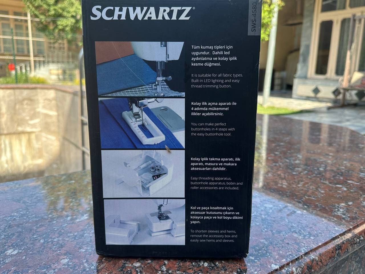 Schvartz tikuv mashina made in Turkiya