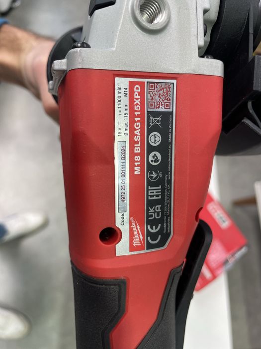 Milwaukee M18 BLSAG115XPD polizor unghiular 18V