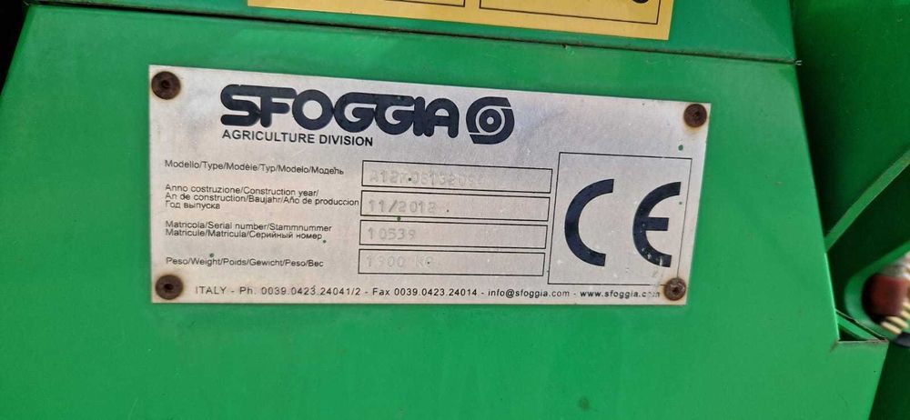 Semanatoare plante prasitoare Sfoggia 8 randuri