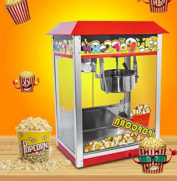 Aparat de popcorn, 230 V, 560x420x(H)770 mm