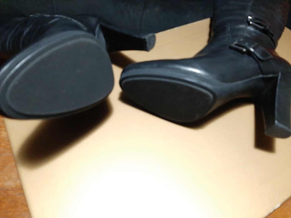 Cizme din piele cu interior căptușit