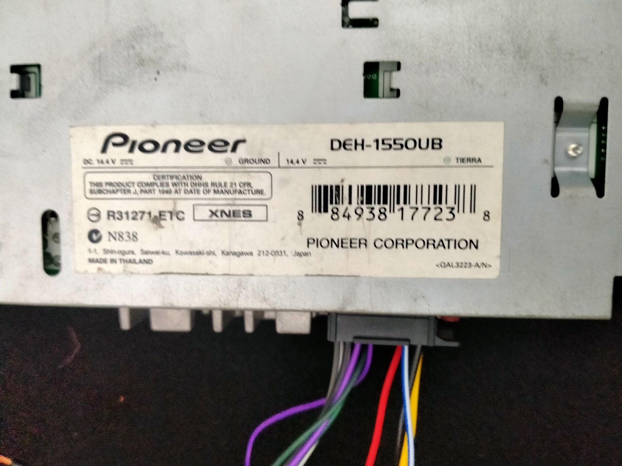 Магнитофон Pioneer Deh 1550 ub
