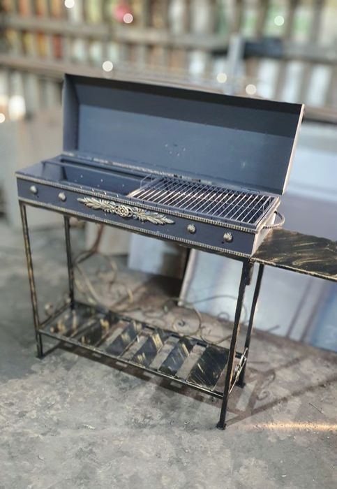 Магнал шашлычница барбекю гриль качественный художественная ковка