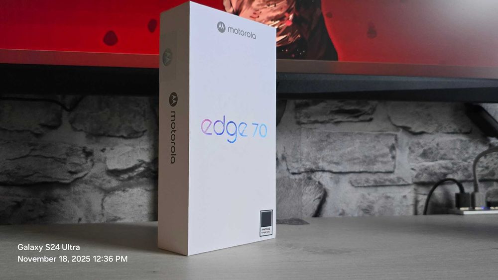 Нов, запечатан! Motorola EDGE 70 512GB/ 12GB RAM Grey