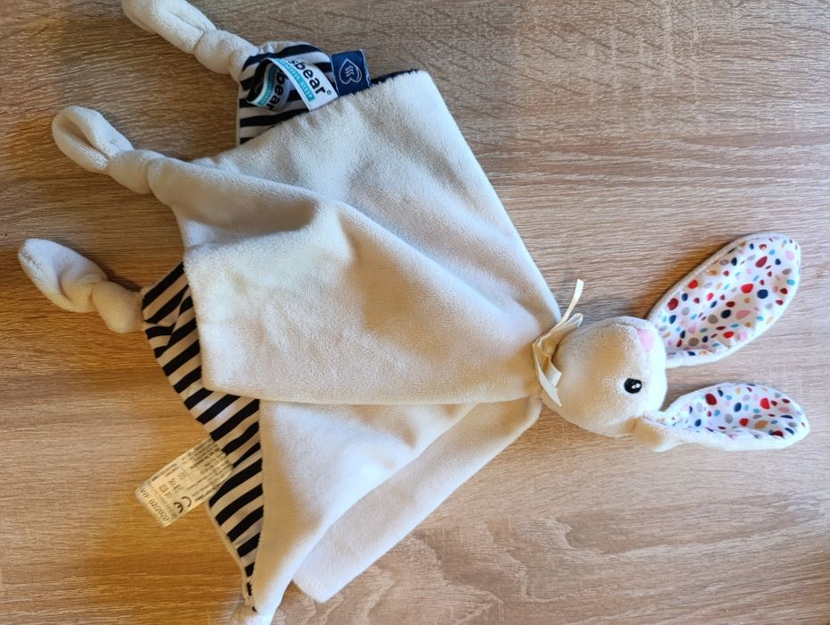 Paturica comfortabila DouDou , Whisbear, 31 x 23.5 cm, Crem bunny