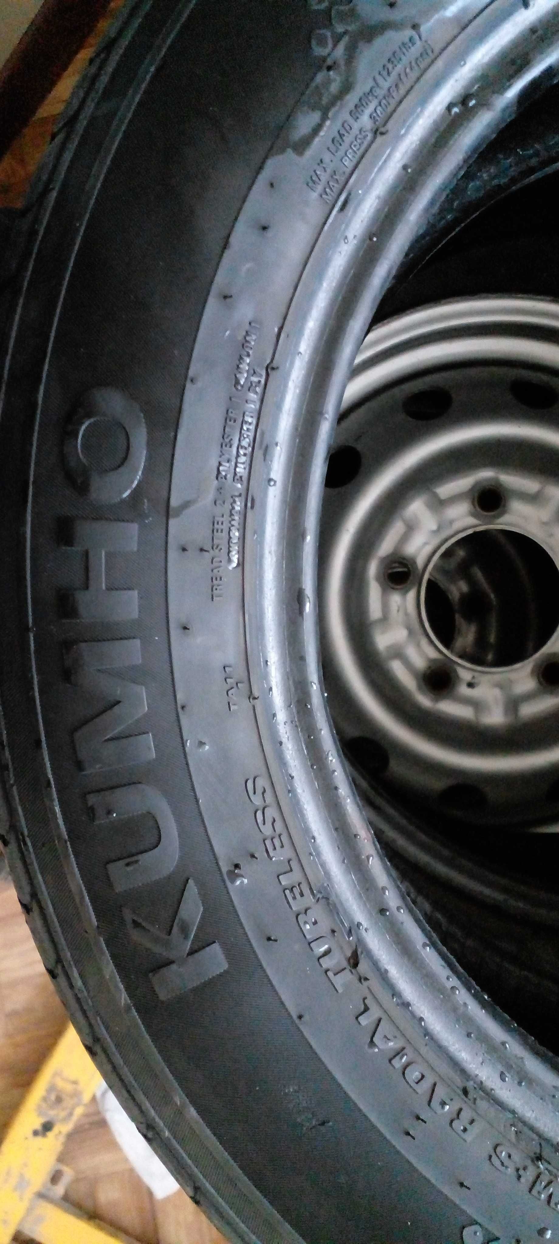 Шина 195/60 R15 KUMHO на Gentra, Lacetti, Cobalt. б/у  4шт.-600000 сум