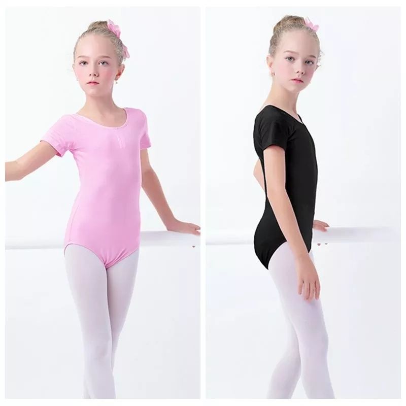 Body copii pentru gimnastica/dans/balet bumbac diverse culori. Costum