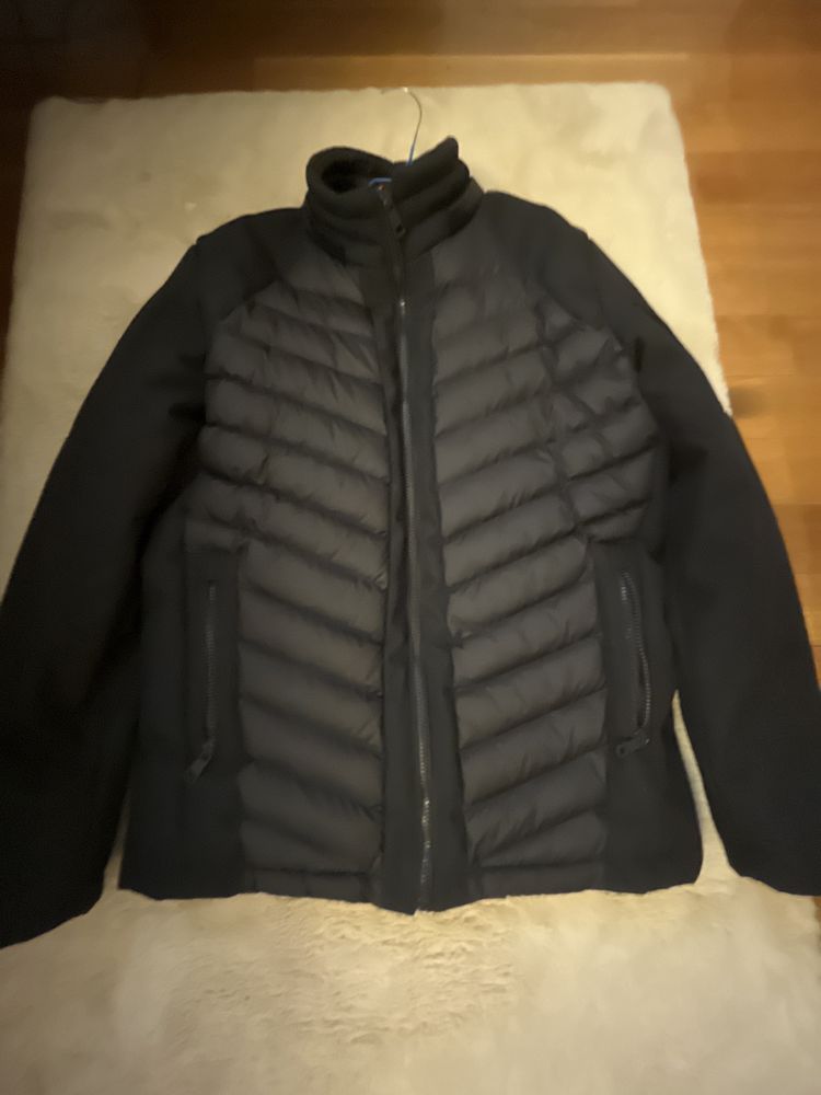 Moncler Padded biker down jacket