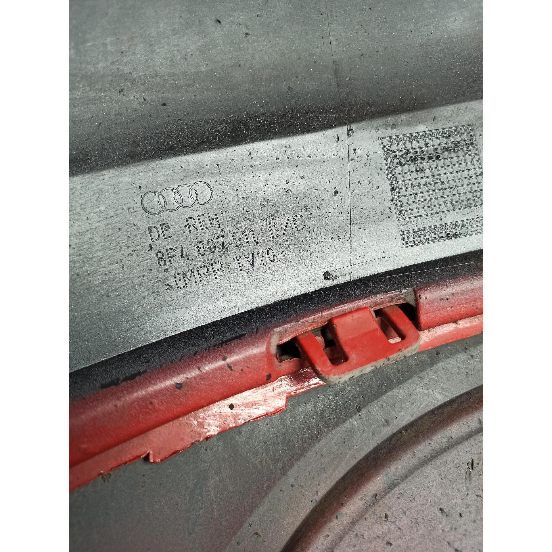 Задна броня за audi a3 8p s-line - 8p4807511 sportback