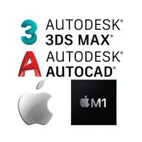AutoCAD 3dsMax Corona V-Ray для Apple macOS. Программы Установка
