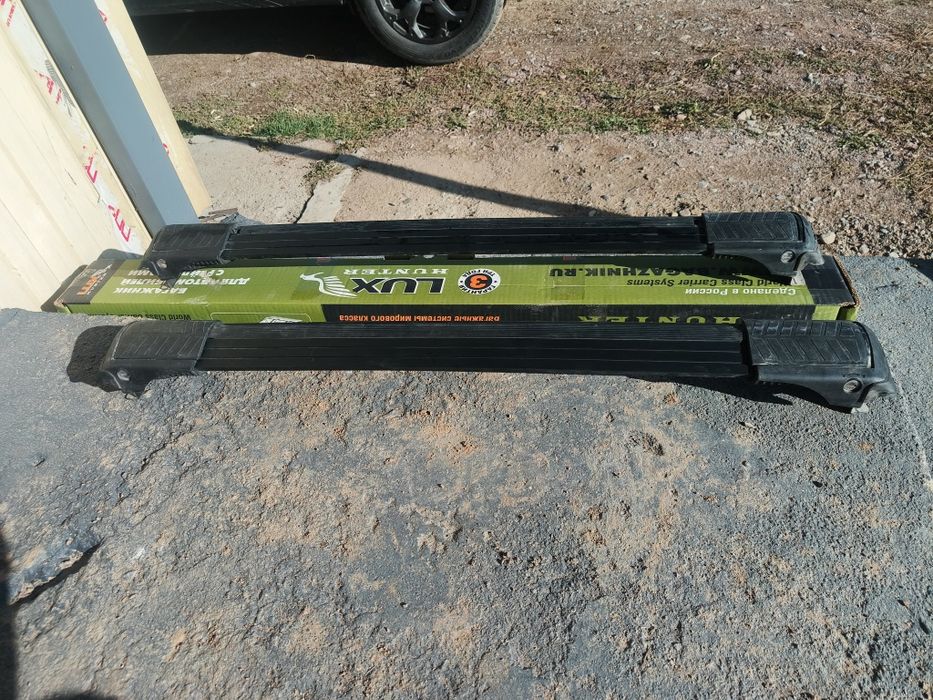 Оригинал , LUX Hunter рейлинги на Renault Duster с широкими рейлингами