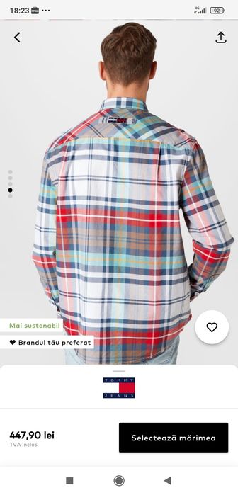 Cămașă originala Tommy Jeans M/L