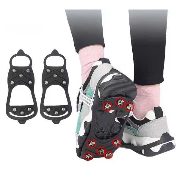 Котки с 8 зъба за лед и сняг I За града, преходи, пътеки