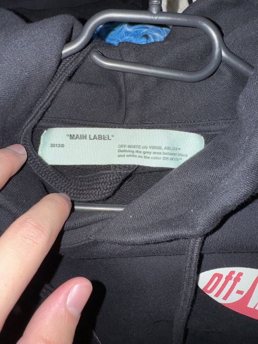 Off-White Split Hoodie ss19