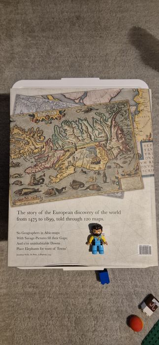 Carte cu 120  harti vechi 35x45 cm