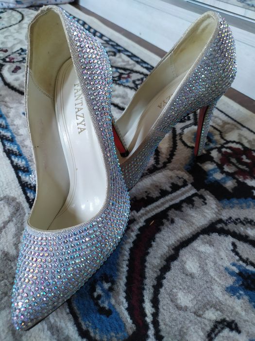 Блестящие туфли 36