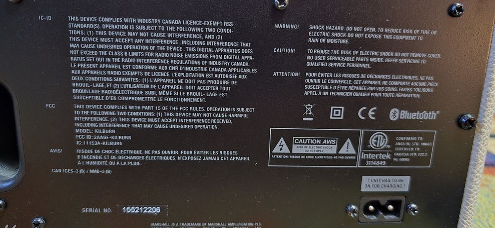 Boxă Marshall Kilburn