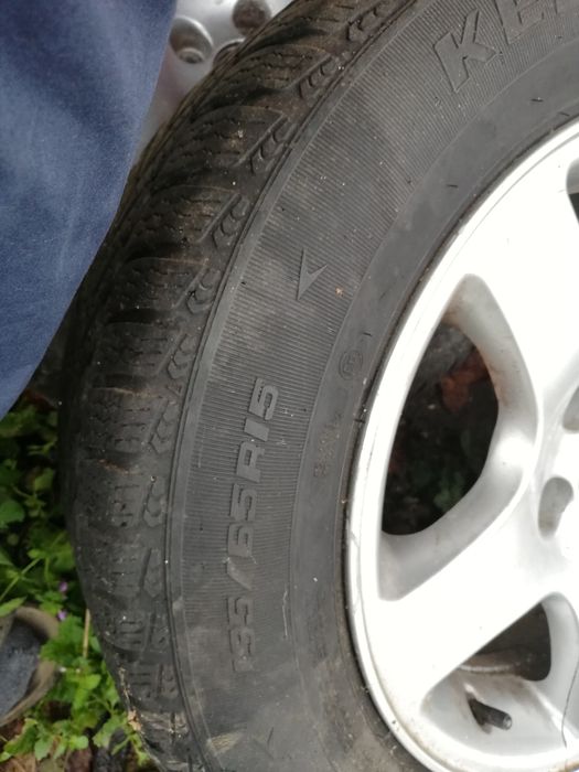4 Roti iarna cu jante Aluett aliaj 195/65 R15 Kelly GoodYear Golf Audi