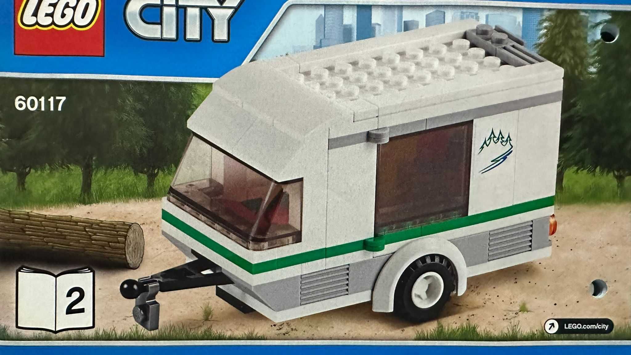 Lego City 60117 - Masina cu rulota / camping