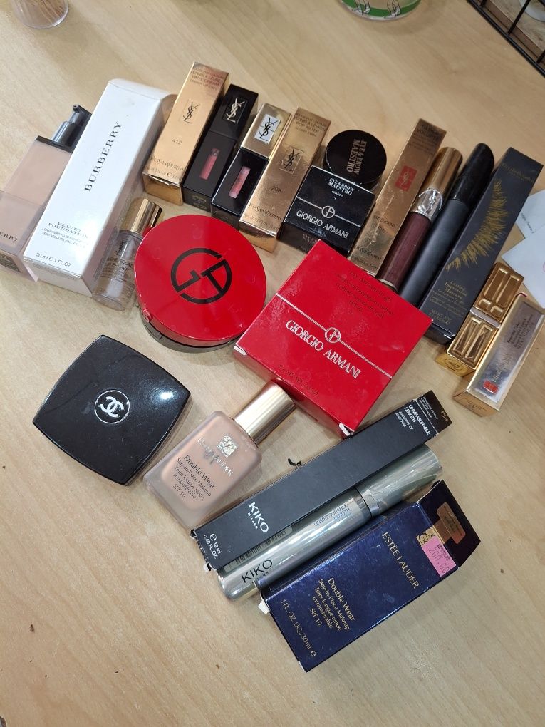 YSL, Armani,Estee Lauder,Burberry  козметика