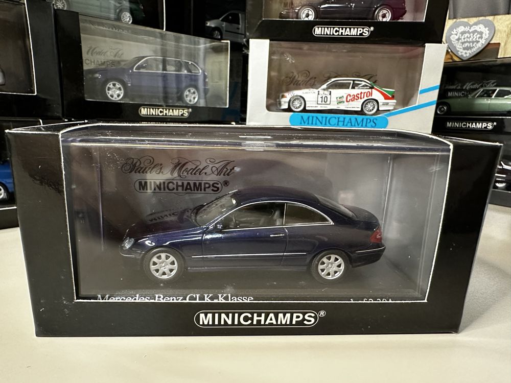 Macheta Mercedes Clk 1:43 Minichamps