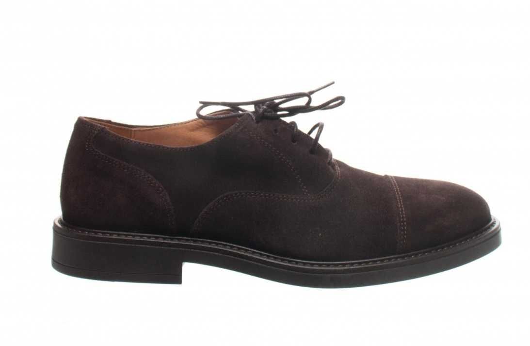 Pantofi derby cap toe Mango 42 piele naturala