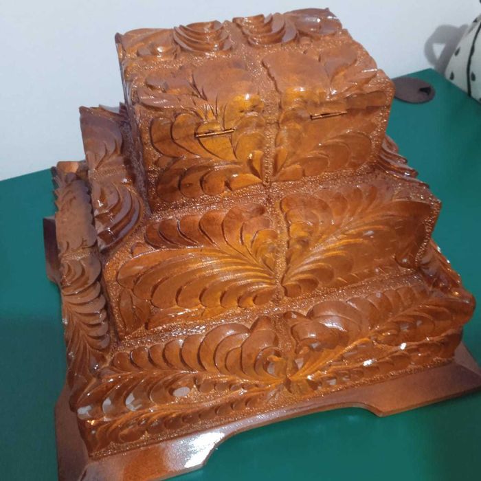 Шкатулка деревянная ручная работа