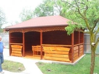 Foisor din lemn 5 x 3m