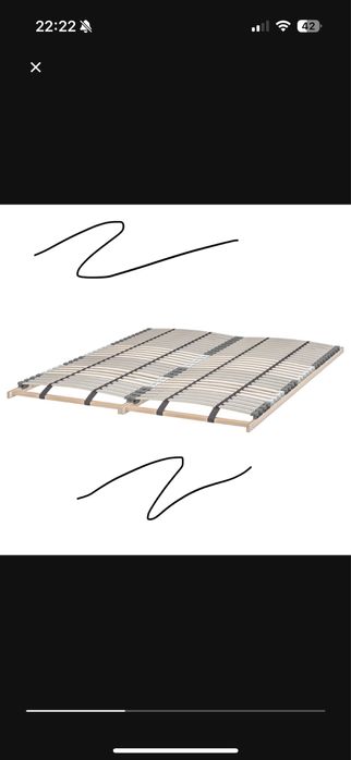 Somiera Ikea 180/200