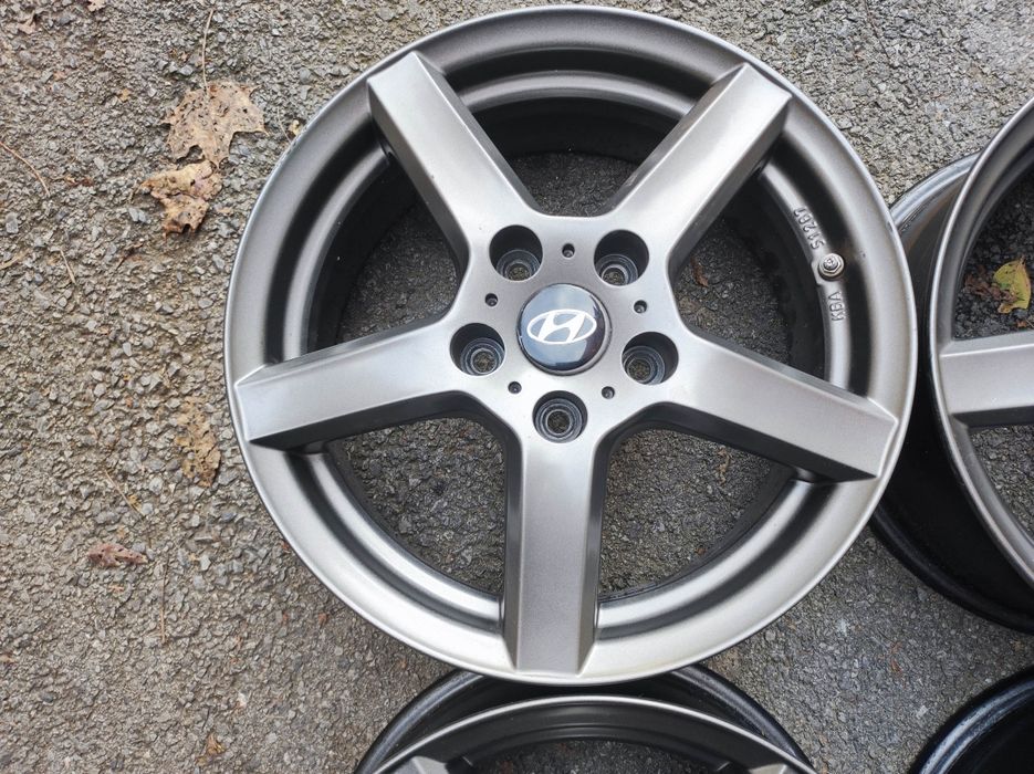 Хюндай; Киа – 16 цола 5x114,3; 4 бр. лети джанти, цвят графит