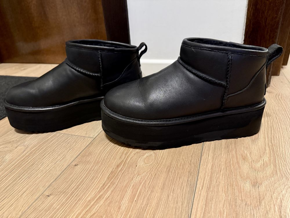 Ghete cizme Ultra Mini Platform 40
