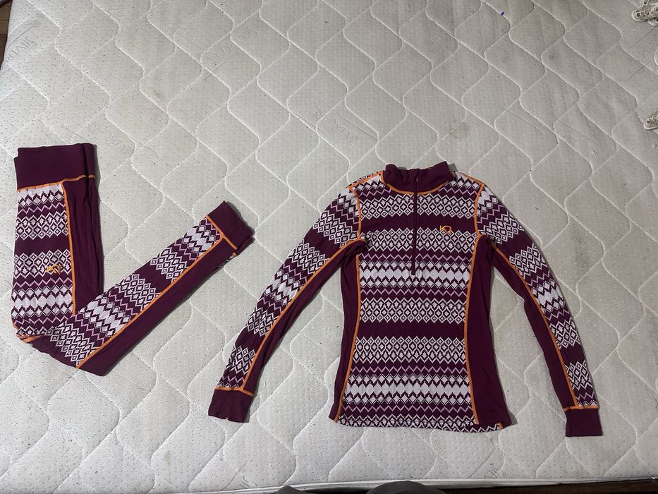 Kari Traa вълнен сет (термо блуза и термо клин)